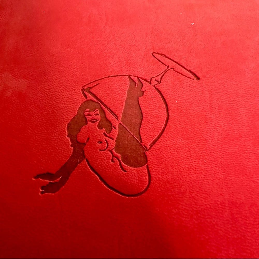 VINTAGE PLAYBOY Bartender’s Guide in Red Bound Leather VINTAGE Thomas Mario - Picture 8 of 13